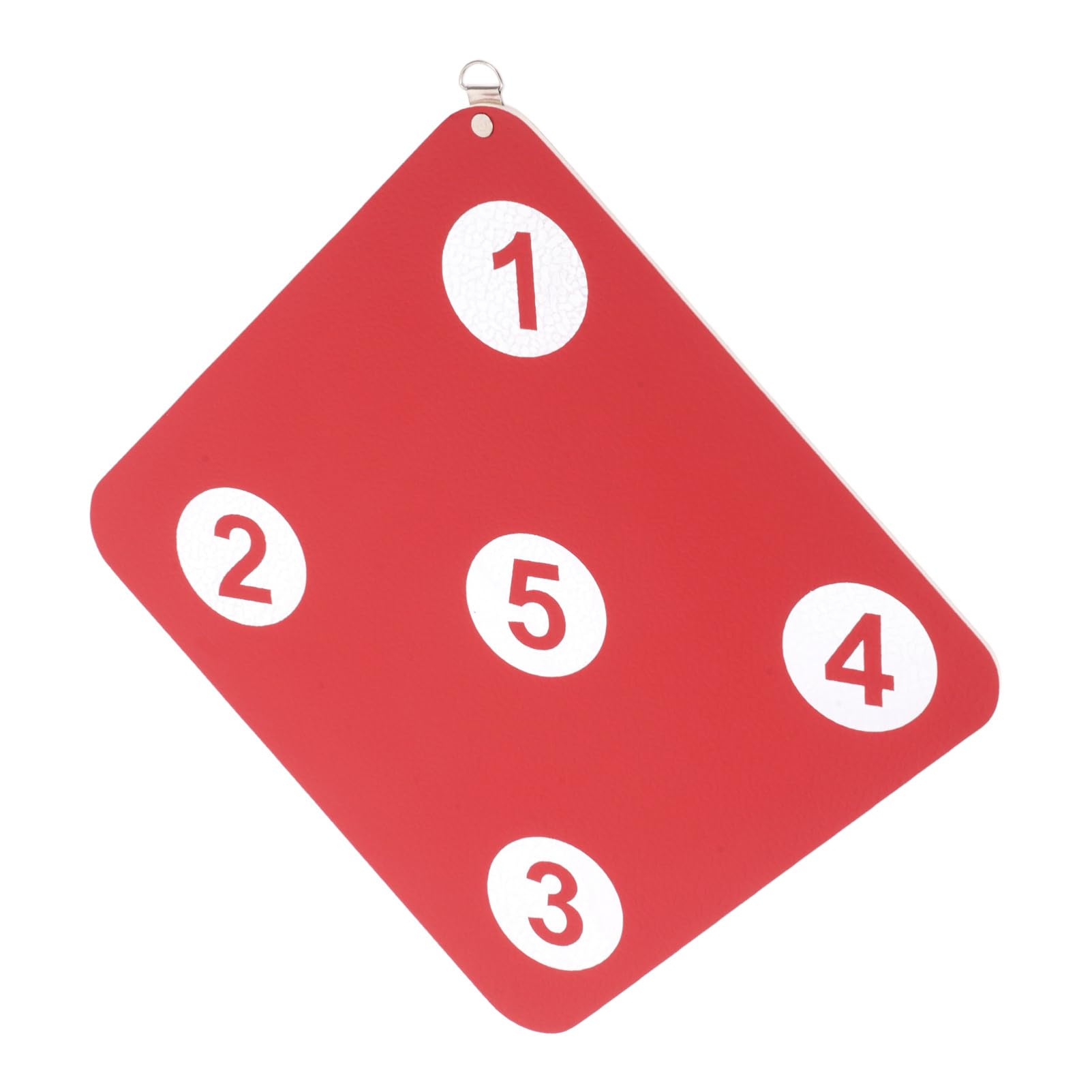 BIUDECO Sturdy Double Sided Fencing Target Portable Rubber Fencing Equipment for Practice Wall Mount Design for Space Saving Training Durable and Lightweight for Easy Storage