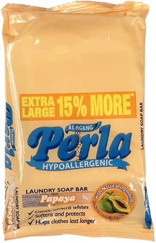 Miniatura 2 de PERLA P&G - Jabón para ropa de papaya (2 barras extra grandes de 4.06 oz) sellados