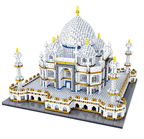Image of Magicwand DIY 3950 Pcs TAJ Mahal Building Blocks for Kids & Adults【14 Yrs & Up】【Pack of 1】【White】