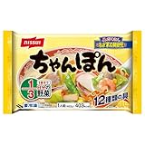 冷凍食品 日本水産 ニッスイ ちゃんぽん1人前×12袋
