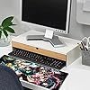 Large Mouse Pad Anime - Compatible with Demom S1ayer Non Slip Rubber Base Gaming Anime Mouse Pad for Computer | Kimetsu No Yaiba 11.8 X 31.5in Home Office Long Mouse Mat - Image 4