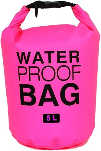 Adoretex Bolsa seca portátil de rafting impermeable plegable bolsa de almacenamiento de natación 5L (7 "x16")