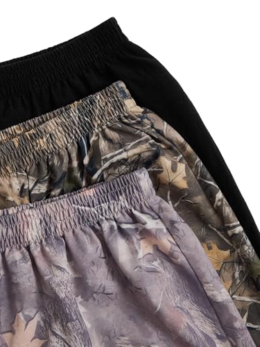 Image of SOLY HUX Women's Summer Shorts 3 Packs Casual Comfy Shorts Sets