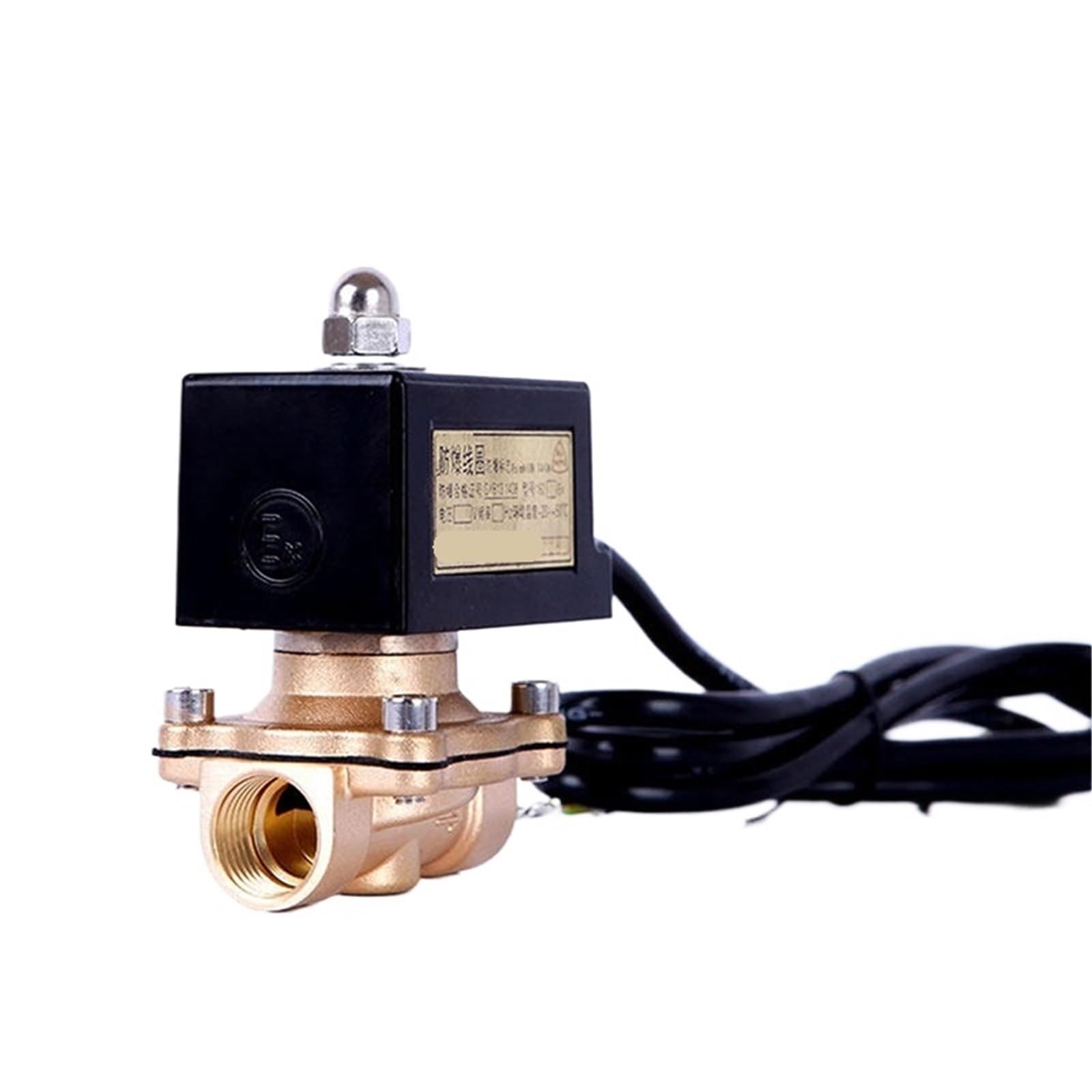 Électrovanne normalement fermée 3/4" 24V à coupure automatique