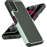 for T-Mobile REVVL V 2021 Case: Dual Layer Protective Heavy Duty Cell Phone Cover Shockproof Rugged...