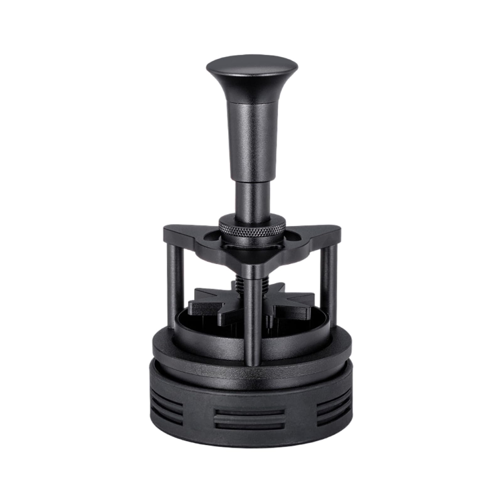 APGLSXY Manual Coffee Powder Distribution Device Adjustable Depth Dispersion Tool Espresso Powder Stirrer Kitchen Essential Coffee Stirrer