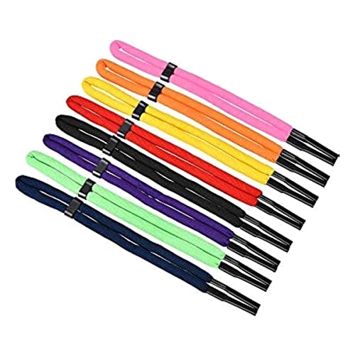 Gejoy 8 Pack Floating Sunglass Straps Adjustable Eyewear Retainers Eyeglass Outdoor Safety Rope for Water Swimming Surfing Boating Pool Sports Beach Activities with 2 Pcs Glasses Cleaning Cloth