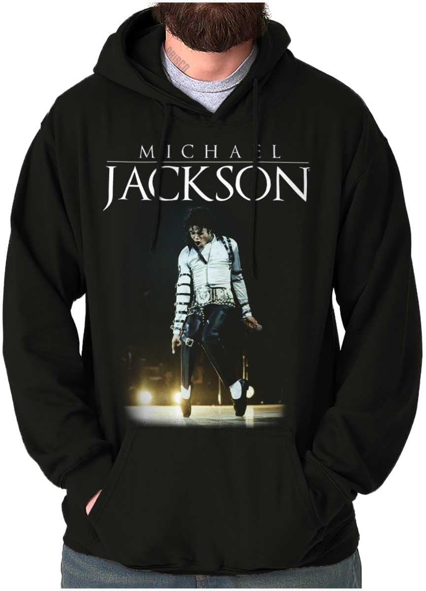 Brisco Brands Michael Jackson Bad Tour Toe Stand Hoodie Sweatshirt Women Men