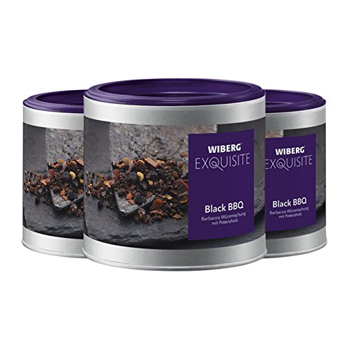 Wiberg Exquisite Black BBQ 3er Pack