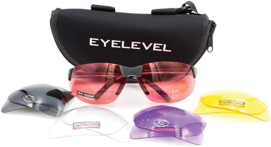 Eyelevel Marksman Shooting Glasses Set, Brown