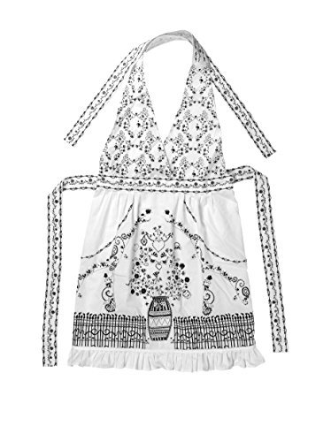 Mimex Miss Blackbirdy Flowerpot Apron, 29 by 18-Inch by Mimex