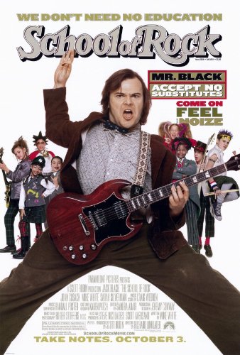 スクール・オブ・ロック　USオリジナル映画ポスター Amazon.com: Pop Culture Graphics The School of Rock Poster