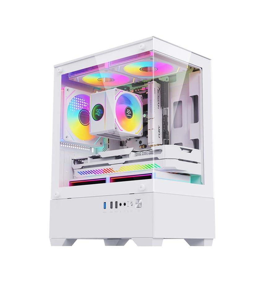 iDEALS RYZEN BUDGET GAMING PC: Ryzen 5 (6 Core Processor) | GPU OPTION | 16GB RAM | 512GB SSD | Win11 | WIFI 6 GAMING AND WORKSTATION PC (RYZEN 5 + GTX 1050TI 4GB GRAPHICS)