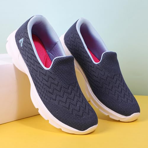 Image of Aqualite SKR-131 Premium Lightweight Casual Shoes with Comfort Cushion & Slip-On Dailywear Shoes for Women