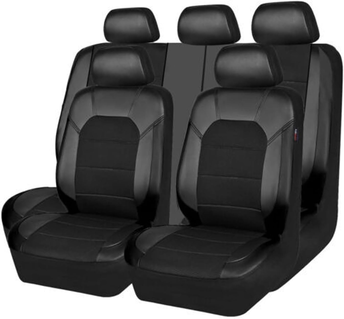 Cubreasientos Cuero para Renault Arkana I SUV (2020-2024), Transpirable, A/Black