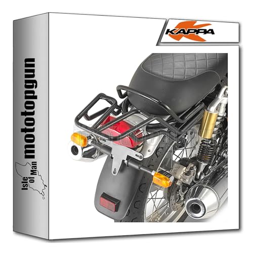 Adaptador Monolock Kappa KR9051 negro para ampliar la carga en tu Interceptor 650 1