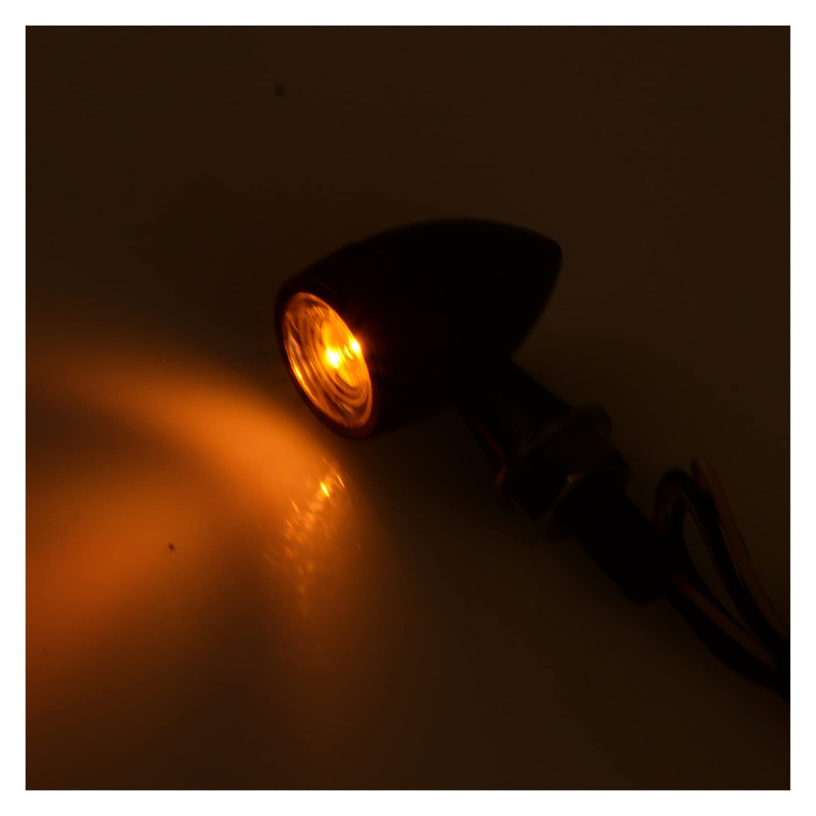 Oświetlenie tablicy rejestracyjnej 2 Szt. 12V Motocykl Bursztynowy Kierunkowskaz LED Kierunkowskaz Światło Hamowania Do Brudnego Roweru Motocykl Miejski Dual-sport Application
