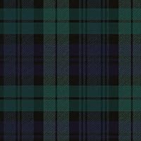 Wake In Cloud - Plaid Comforter Set, Scottish Tartan Check Geometric Modern Pattern Printed, Soft Lightweight Bedding, 3 Pieces, Dark Green, Full Size — image 3