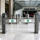 ✪【Varco di accesso radar intelligente】Questo varco utilizza la tecnologia di rilevamento radar intelligente per ottenere un accesso ordinato e senza contatto,migliorando efficacemente l'efficienza della gestione di ingressi e uscite.Dotato di molteplici meccanismi di sicurezza,come il rilevamento automatico di apertura/chiusura, l'anti-pizzicamento e la prevenzione dell'attraversamento inverso,ottimizza l'esperienza del cliente.Alimentato da un motore brushless in rame puro, garantisce durata.