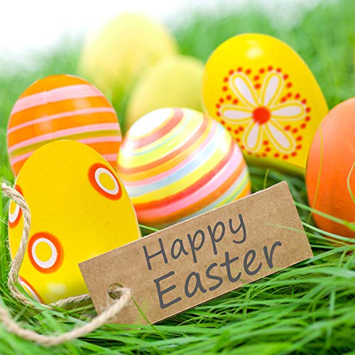 Save 15% on Elcoho 16-Piece Colorful Easter Hanging Eggs