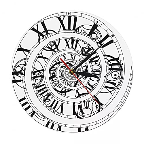 WAXB Orologio da Parete in Acrilico Orologio Circle of Time