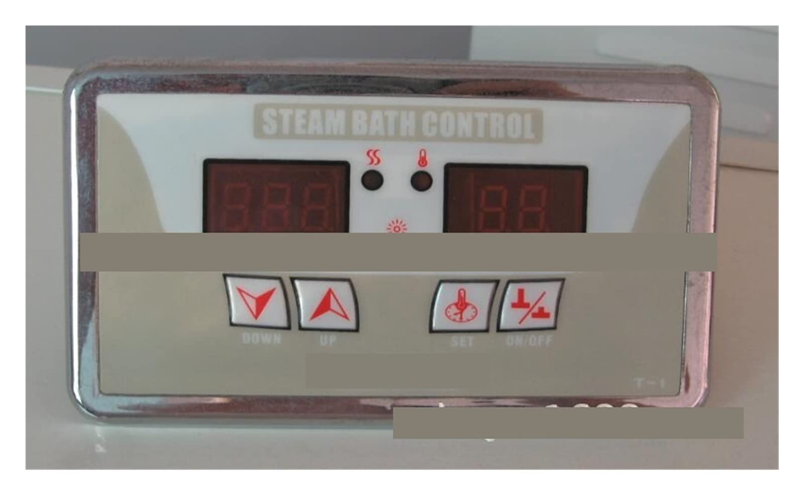 Riscaldatore per Piscina 4KW Generatore di Vapore Sauna a Bagnato Macchina a Spa Doccia a con KS-100 Controller Pompa di Calore per Piscina
