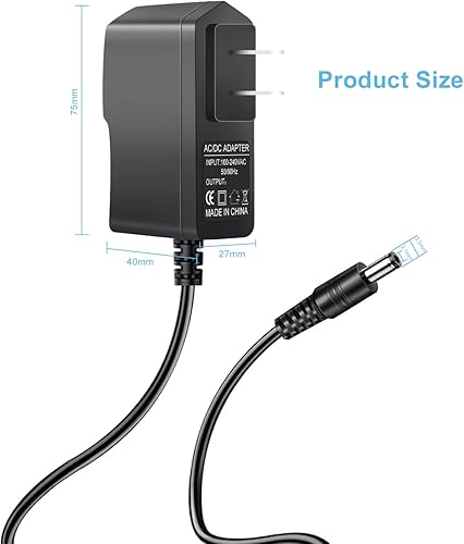 Miniatura 5 de Adaptador de fuente de alimentación de 12 V para teclado Yamaha PSR YPG YPT DD Series, repuesto Yamaha PA130 PA150 12V AC DC adaptador cable cargador