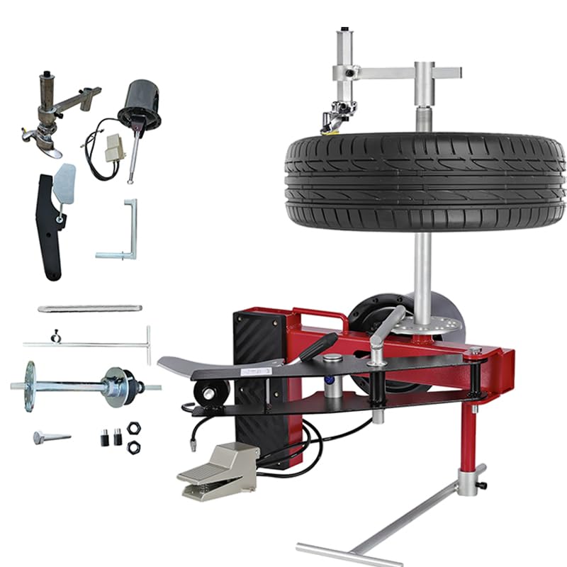 Manual Tire Changer with Bead Breaker