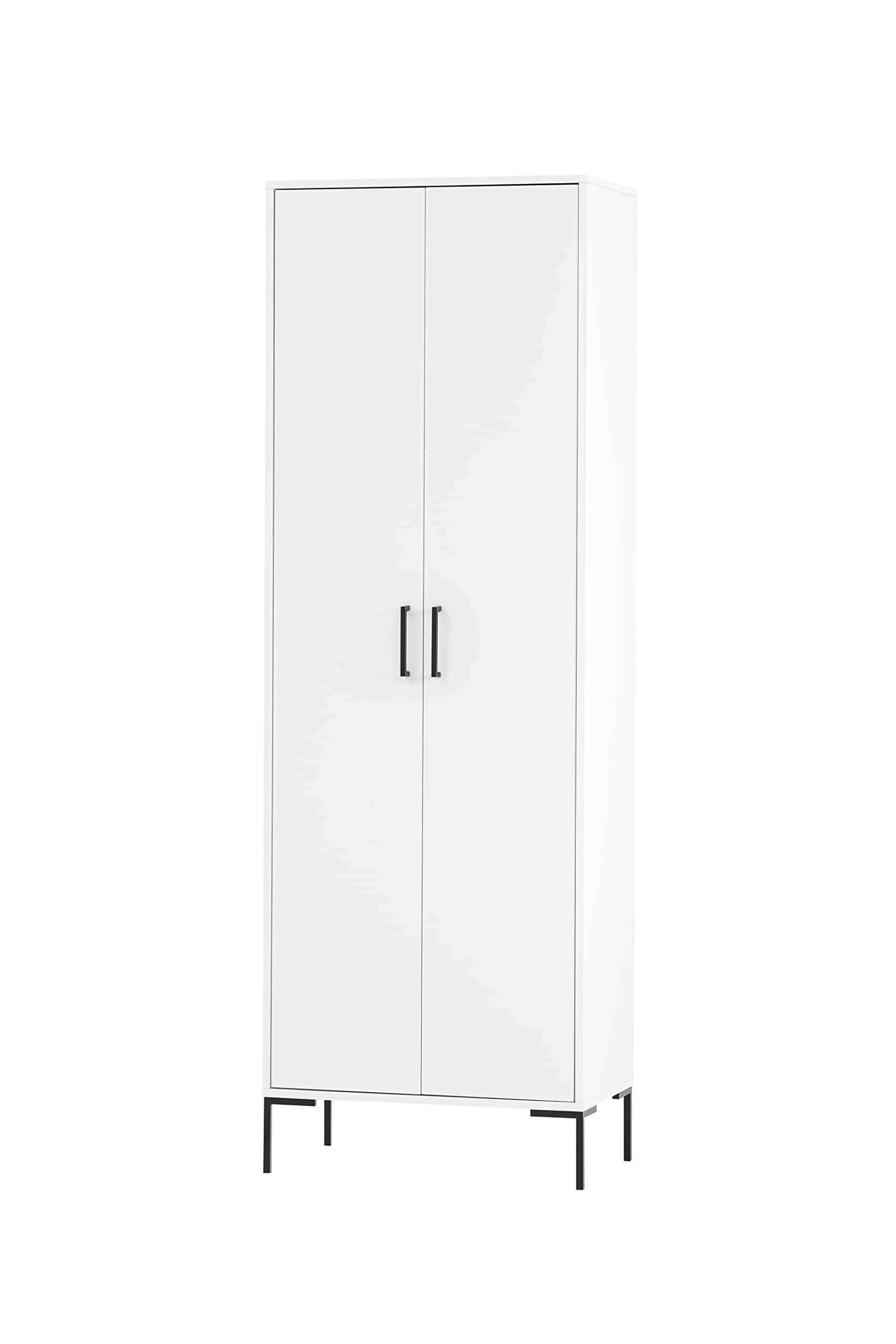 Montana 701722 Aktenschrank, 65, 2 x 39 x 194, 2 cm, weiß matt