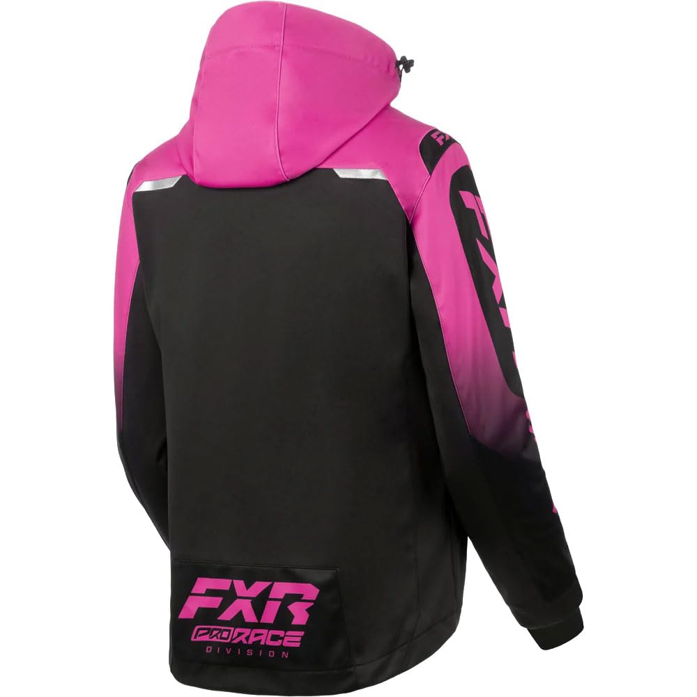 FXR Womens RRX Snowmobile Jacket Omni-Stretch Thermal Dry/Flex Fuchsia/Black - 8