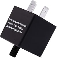 Vista 7 de CF13 JL-02 EP34 Relé de intermitente LED ajustable de 3 pines 12.8 V 0.1W-150W para luces de señal de giro hiperintermitente