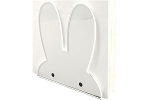 Adorable Easter Bunny Ears Napkin Holder (5" x 5" x 2")