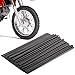 color tree 72pcs/lot Couvres Rayons Moto Spokes Skins Jantes à Rayons Jantes pour Motocross Universelles
