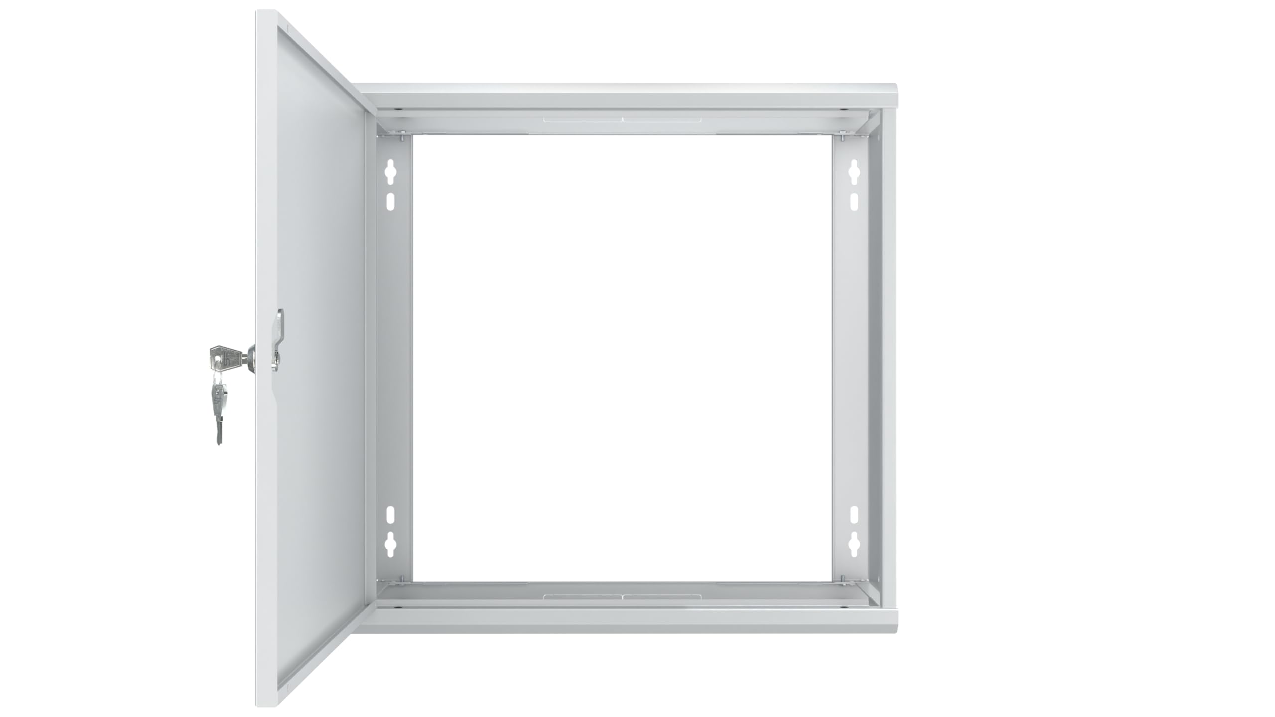 Externer Verteilerkästen 500x500x200mm IP20 - Schaltkasten aus Stahl - verteilerkasten aufputz, Wasserdichte Box und staubdicht - Schrank mit Schloss und zwei Schlüssel