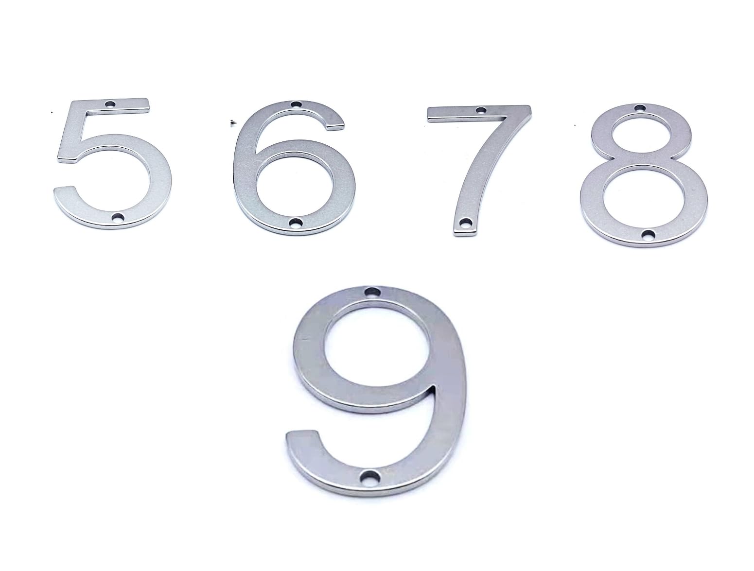 StayMax - Adesivo Rotondo In Acrilico Con Numero Civico Numero Civico