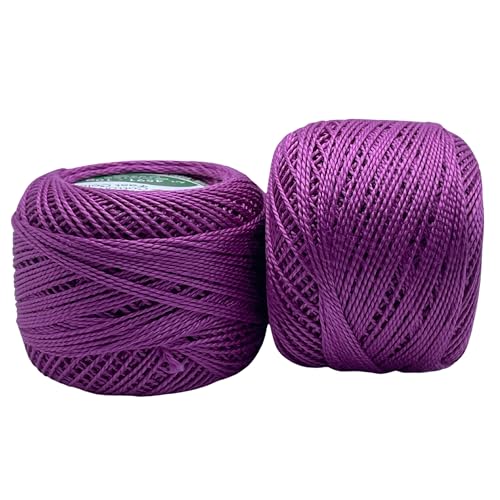 Image of Anchor Knitting Pearl Cotton Fast Colour Thread Yarn - Mercer Pearl Cotton 10gm Yarn (Thickness 1 mm) (Pack of 1 (087)