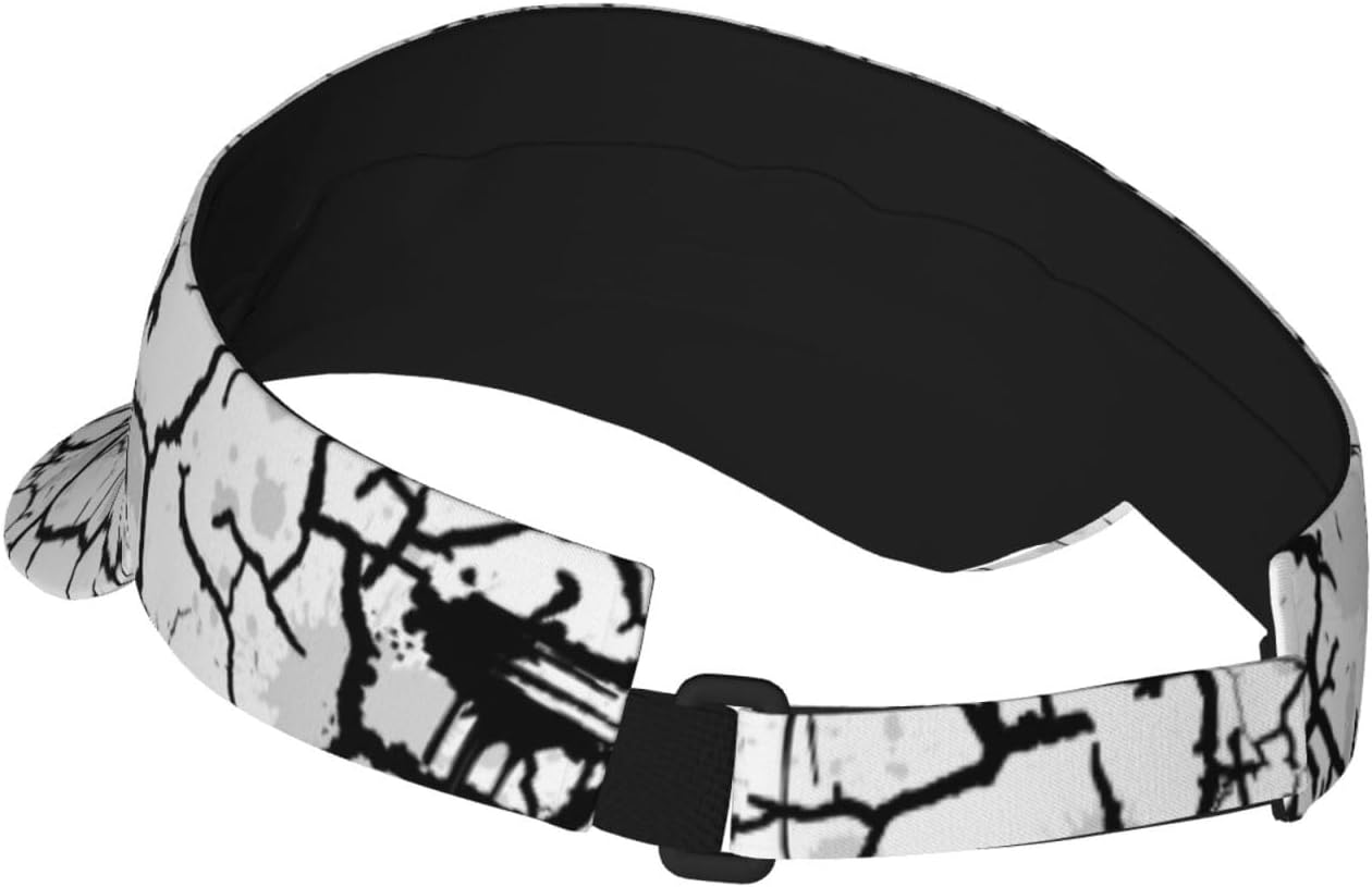 Jesus Cross Sun Visor Hats for Women Golf Hat Adjustable Empty Top Baseball Cap for Summer Outdoor Sports - Image 2