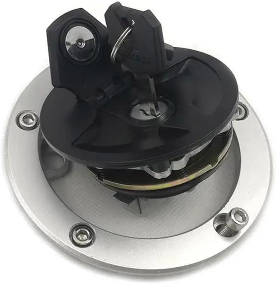 なにわ オートバイ燃料ガスタンクキャップカバーキーロック カワサキ ER400 ER