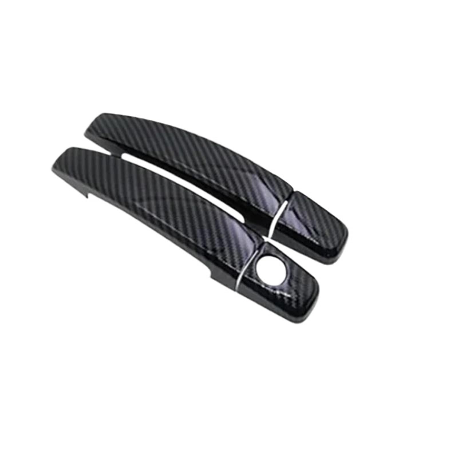GETPZPZHMQ Boot Mat Liner Tray for Opel for Vauxhall for Corsa D S07 2006-2014 Car Door Handle Cover(1 Keyhole 5)