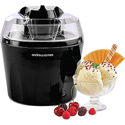 Andrew James Ice Cream Maker with Paddle Cover