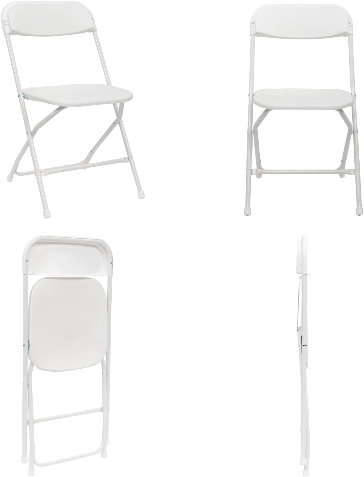 FlexForm 10-Pack Portable Chairs with Superior Weight Support.