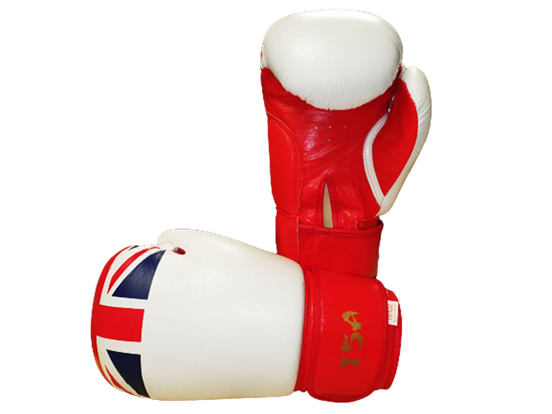 TSA Boxing Gloves With British Flag Design, 10 oz For Training and Sparring