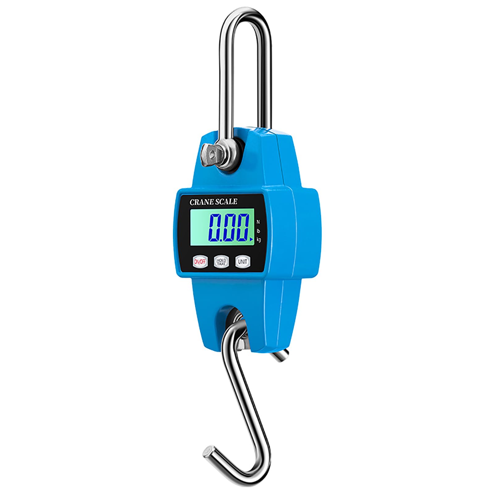 Báscula de grúa Industrial portátil, báscula Colgante Digital Industrial de 300 kg con retroiluminación LCD, Cambio de Unidad/Cero para sitios de construcción, Viajes, mercados, Pesca