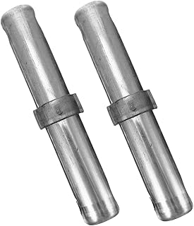 RUNROTOO Solder Stick Wires Connectors Retainer for Scaffolding 2pcs Scaffolding Accessories Wire Splice Insert Pin Galvanized Collar Scaffolding Part Coupling Pin Scaffold