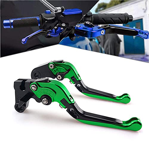Palancas de embrague de freno plegables extensibles ajustables compatibles con GSR600 2006-2011/GSXR1000 2001-2004/DL650/V-STROM 2011-2015/TL1000S 1997-2001/GSXR600 1997-2003/SV6/SV6 50 20 16-2018 Cover