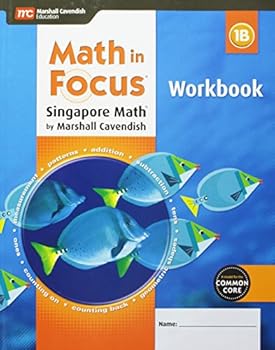 Paperback Math in Focus Workbook, Book B Grade 1 (Math in Focus: Singapore Math) Book
