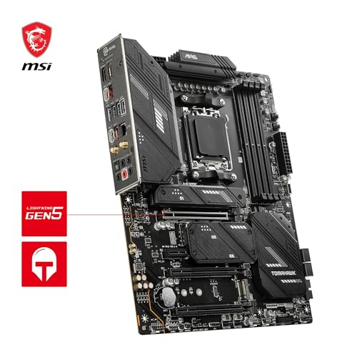 MAG X670E TOMAHAWK WIFI Scheda Madre ATX - Supporta AMD Ryzen 7000, AM5-80A SPS VRM, DDR5 Memory Boost 6600+MHz/OC, PCIe 5.0 x16, M.2 Gen5, Wi-Fi 6E - Scheda madre - Immagine 4