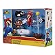Nintendo Super Mario 6cm Figuren Multipack Diorama Spielset - Wolken Welt