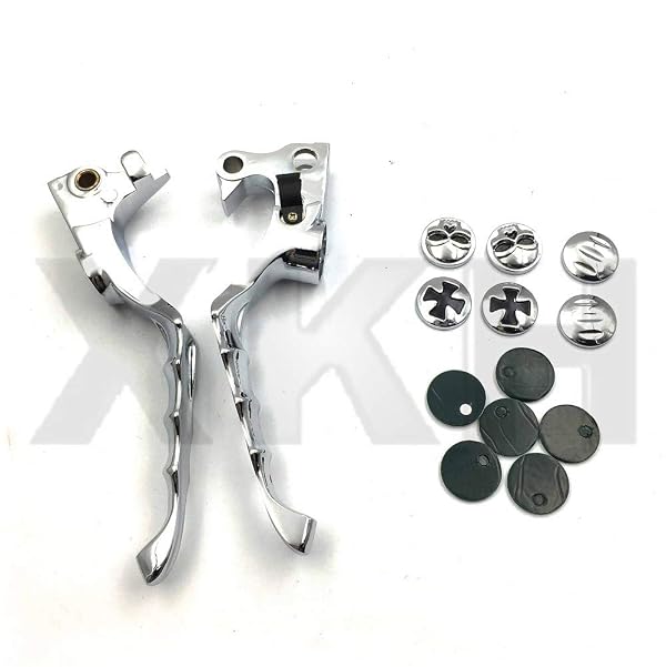 XKH- Motorcycle Parts Brake Clutch Hand Lever Compatible with Street Glides Road Kings Chrome [B00Y44IEJ2] by XKH-MOTO - Image 6