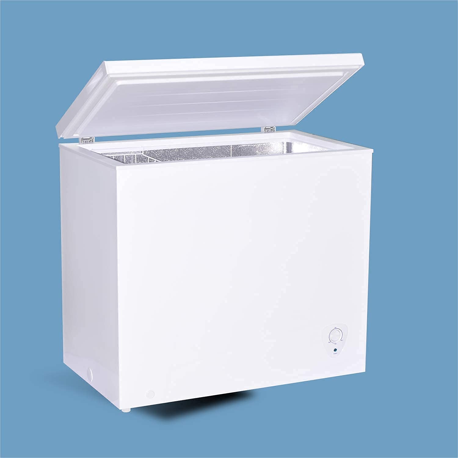 Chest Freezer 5 CU. FT, Deep Freezer, Top Open Door with Adjustable